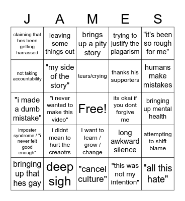 SOMERTON BINGO! Bingo Card