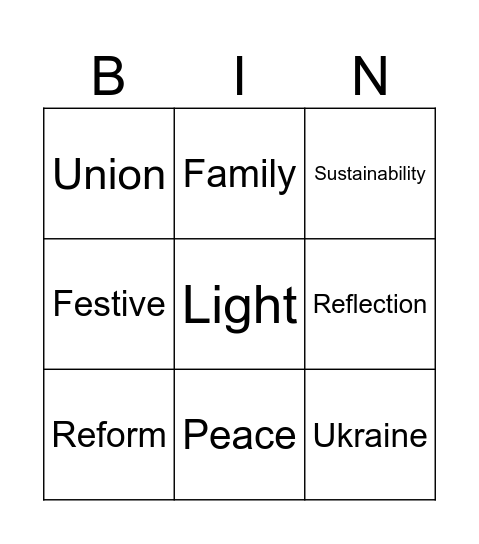 Charles In Charge Bingo Card