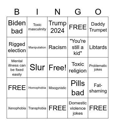 THE CHECKLIST™️ Bingo Card