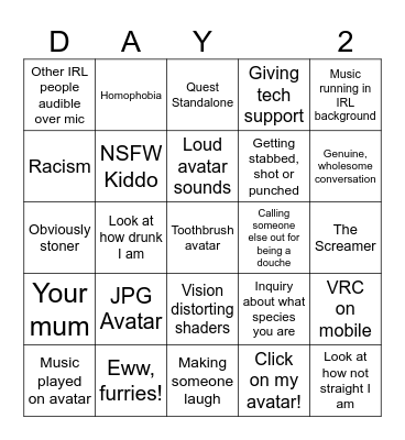 Quest for Questies v4.1 Bingo Card