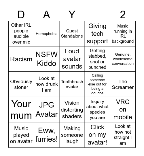 Quest for Questies v4.1 Bingo Card