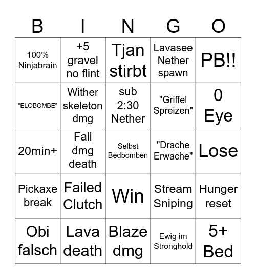 TjanPeepo Bingo Card