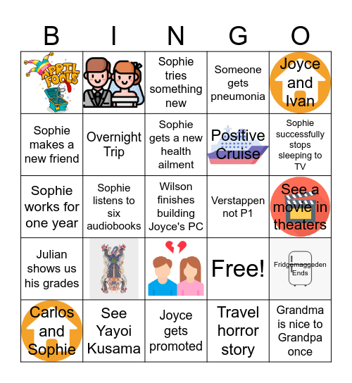 2024 Bingo Card