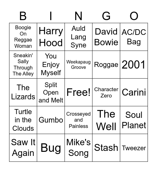 YEMSG 2023 Bingo Card
