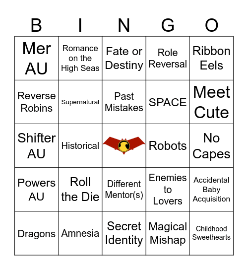 JayTim Week 2024 Bingo Card