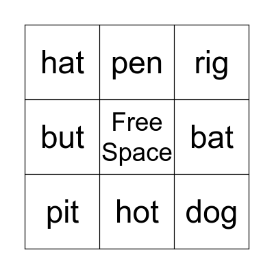 Letter Land group 1 Bingo Card