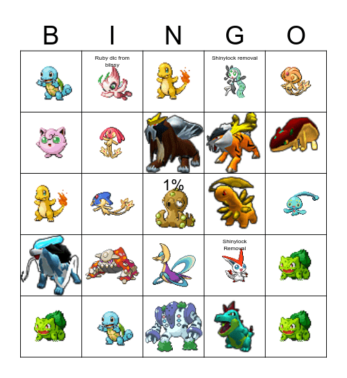 shinybingo 2024 Bingo Card