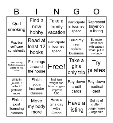 2024 Bingo Card