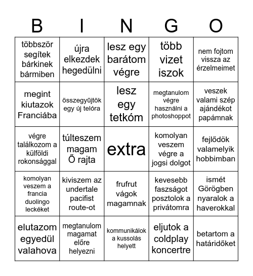 2024 REKI BINGO Card