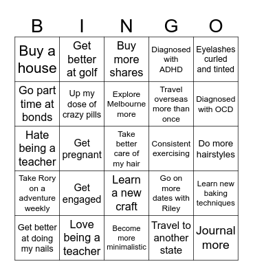 MEG 2024 Bingo Card