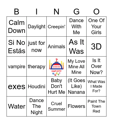 2023 REWIND #2 Bingo Card