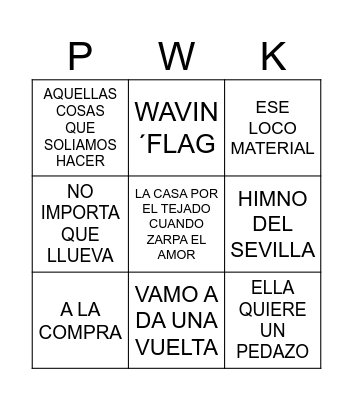 NOCHEVIEJA 2024 Bingo Card
