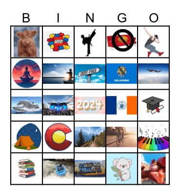 2024 Bingo Card