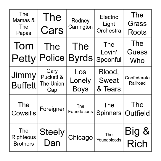 Game2 Bingo Card
