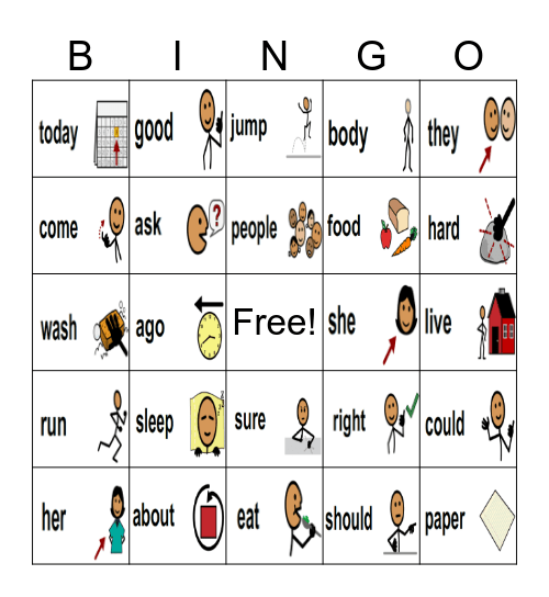 ULS 05 HEALTH Bingo Card