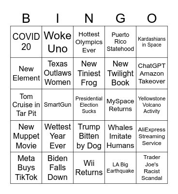 Carolyn 2024 Bingo Card