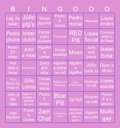 DISCO BINGO 2023! Bingo Card