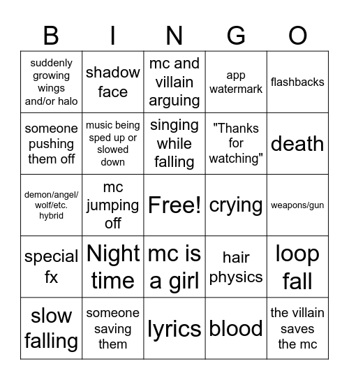 Clarity Meme Bingo Card