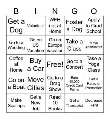 2024 Chris & Jo Bingo Card