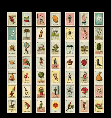 Loteria Bingo Card