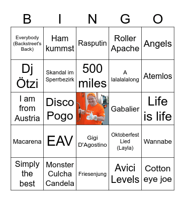 2024 Silvesterpfad Bingo Card
