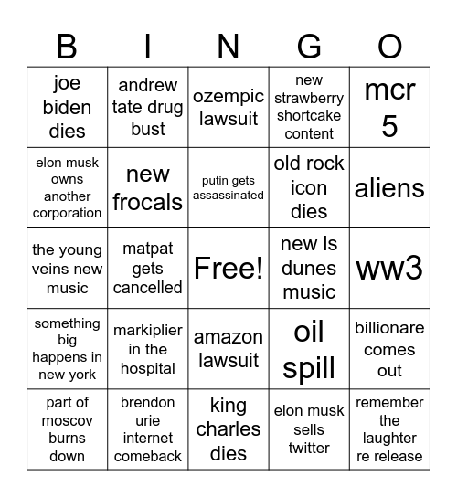 2024 Bingo 