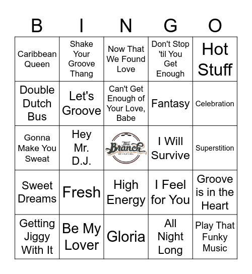 DISCO Bingo Card