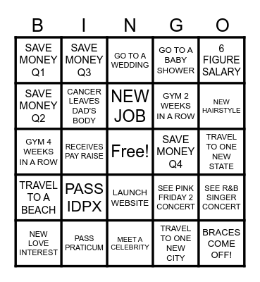 2024 Bingo Card