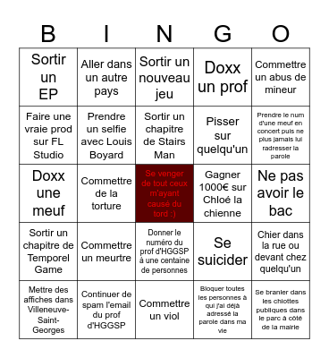 2024 Bingo Card