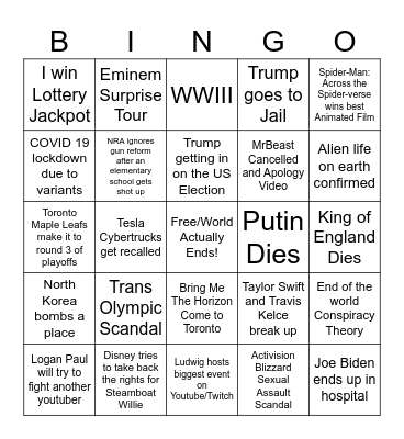 2024 Bingo! Bingo Card