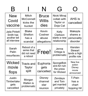 2024 Bingo Card