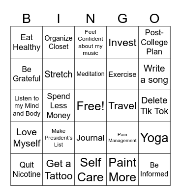 2024 Bingo Card