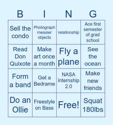 2024 Bingo for Sophia Bingo Card