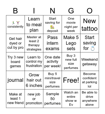 2024 Bingo Card