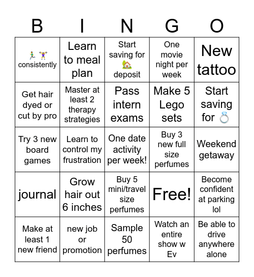 2024 Bingo Card