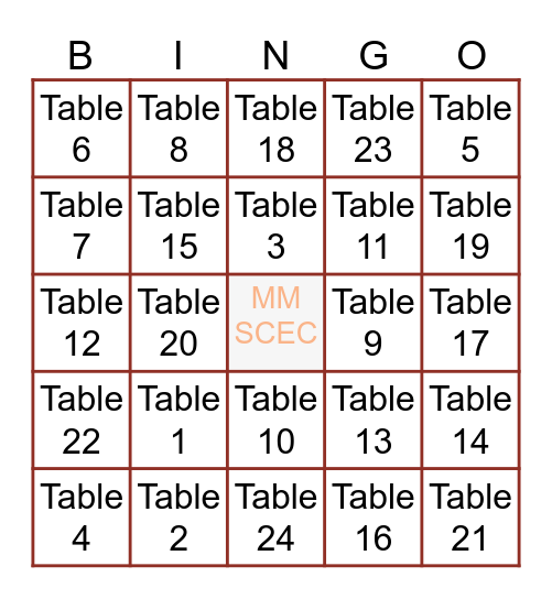 MM SCEC D&D Dec' 2023 Bingo Card