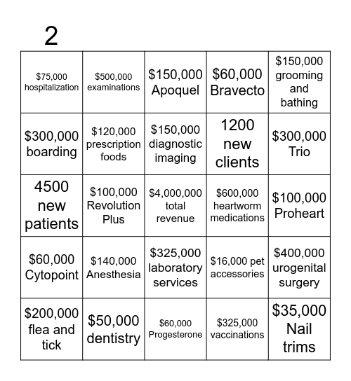 2024 Bingo Card