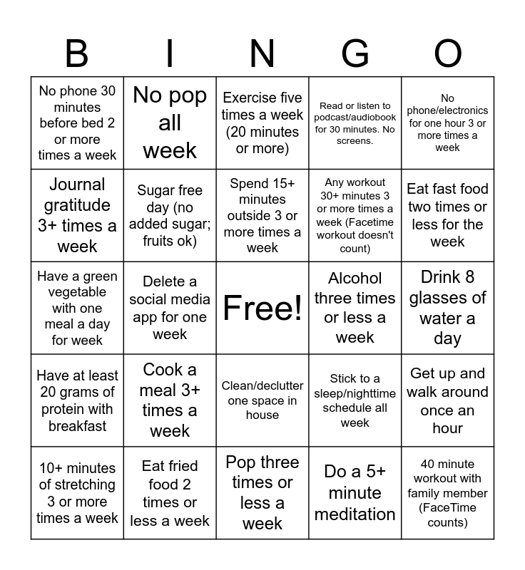 Get It Together 2024 Bingo Card   Get It Together 2024 