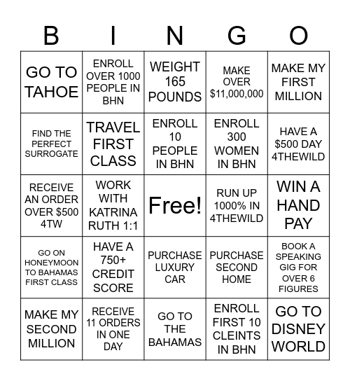 2024 BLACKOUT BINGO Card