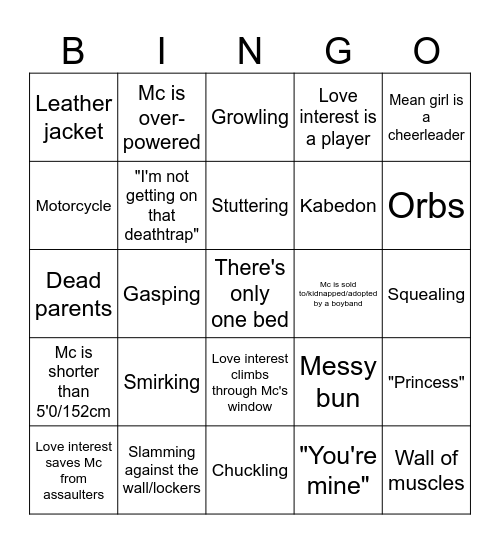 I put on a show, now I'm naked Bingo Card