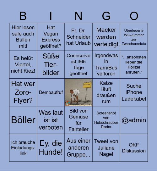 Connewitz (Telegram Gruppe) Bingo Card