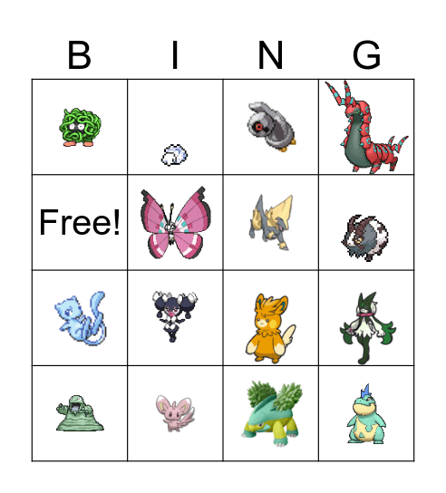 2024 Shiny Bingo Card