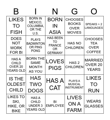SWINE ACADEMY BINGO Card
