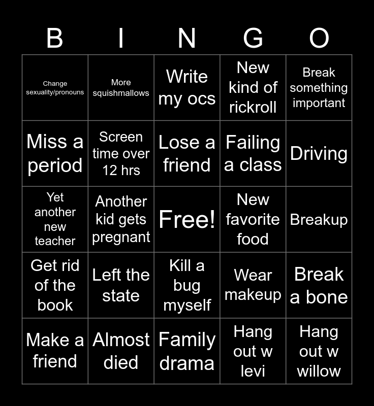 2024 Bingo Card   2024 Bingo 