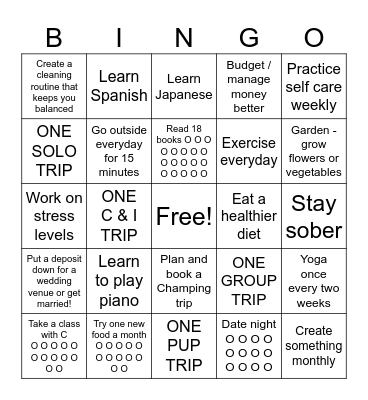 HARLEY 2024 Bingo Card