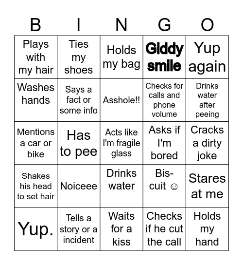 What the sheep does Bingo Card