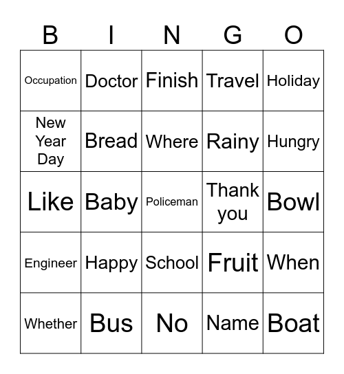 ASL fingerspelling 1-6 1-100 Bingo Card