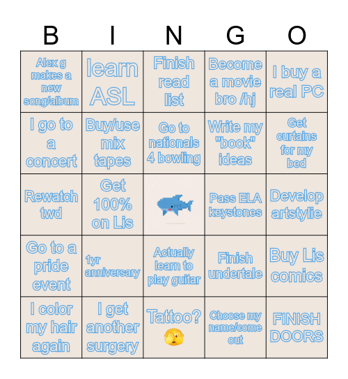 2024 Bingo Card