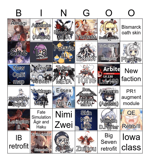 AL 2024 Bingo Card