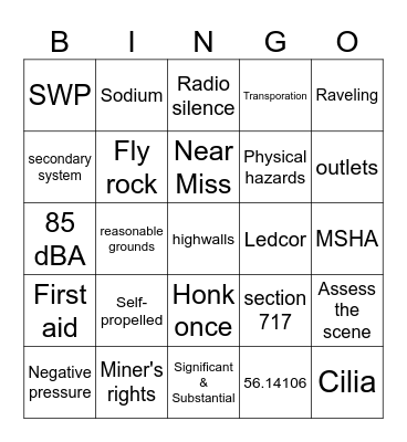 2024 Annual Refresher Bingo Card